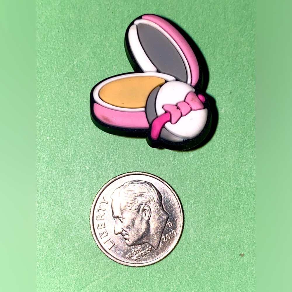 (10 for $15) Compact Cosmetic Powder Beauty Crocs Shoe Charms